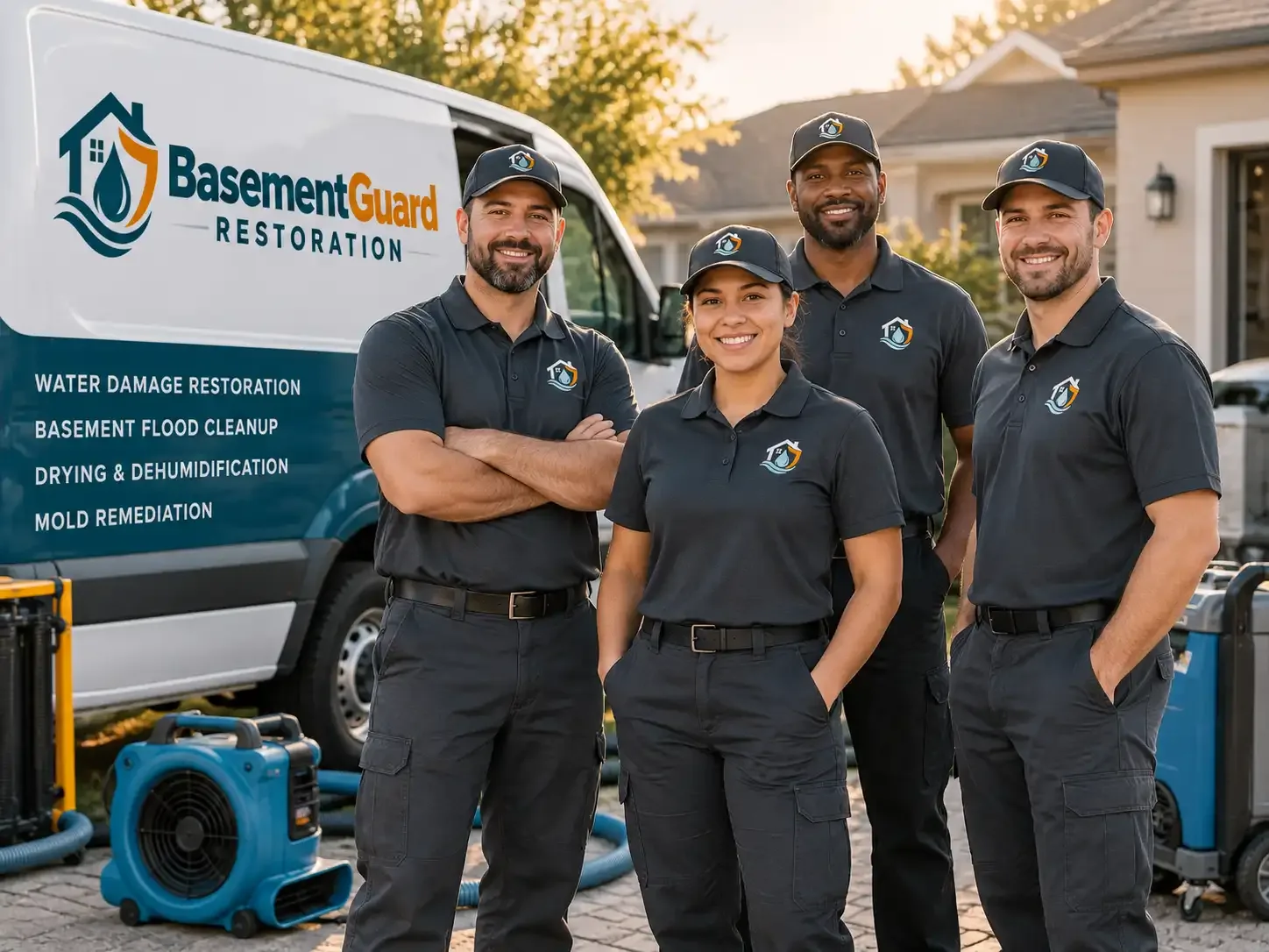 Basement Water Damage Restoration company in Colcord, OK